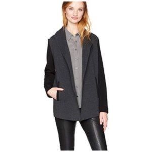 Calvin Klein Color Block Open Front Jacket